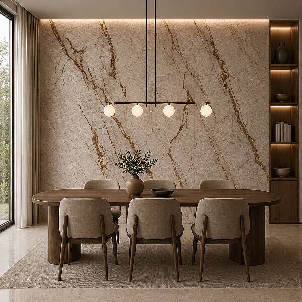 Kütahya Seramik 60x120 Ares Bej DF Rektifiye - 55016609R - 1