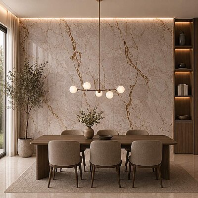 Kütahya Seramik 60x120 Ares Bej DF Rektifiye Lappato - 55016609RL