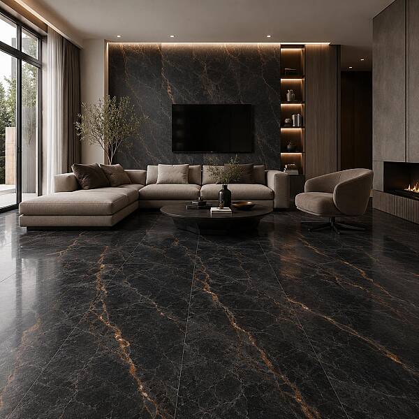 Kütahya Seramik 60x120 Ares Karbon DF Rektifiye - 55016649R - 1