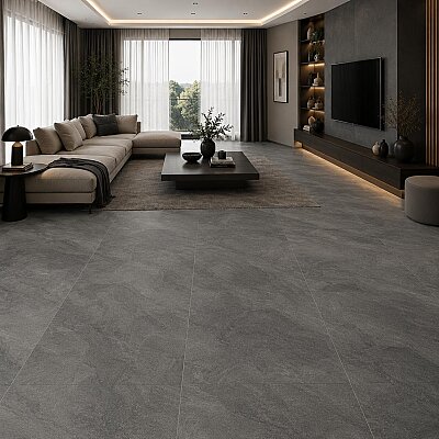 Kütahya Seramik 60x120 Atlantis Antrasit Mat Rektifiyeli - 55013080R
