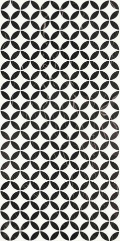 Kütahya Seramik 60x120 Black Calacatta Kristal Dekor Parlak Rektifiyeli - 55016629RN - 2