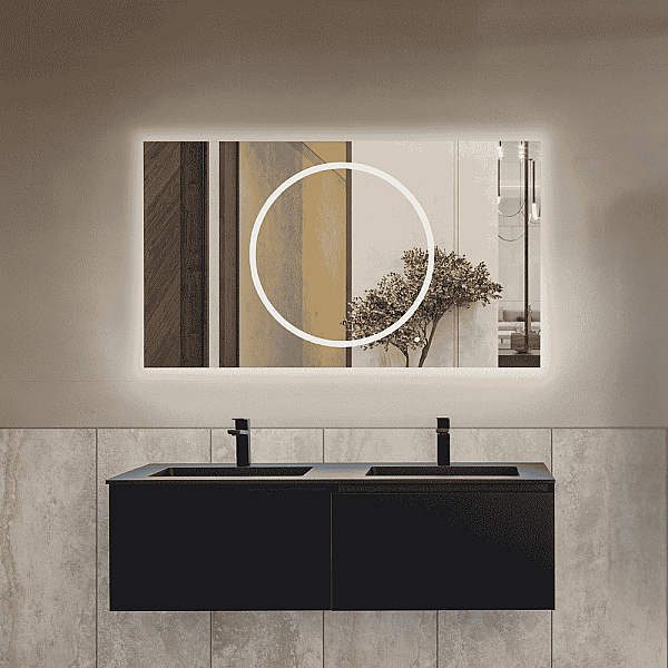 Lineart Bella Banyo Dolabı 140 cm Siyah - 1