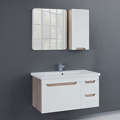 Lineart Enjoy Banyo Dolabı 80 cm Atlantis-Beyaz - LİNEART