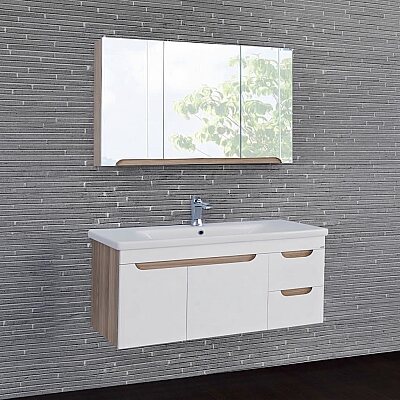 Lineart Enjoy Banyo Dolabı 90 cm Atlantis-Beyaz - LİNEART