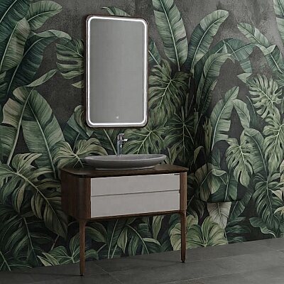 Lineart La Vie Banyo Dolabı 100 cm Ceviz-Sahra - LİNEART