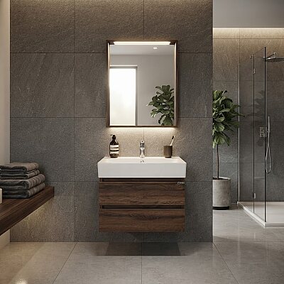 Lineart Plaza Banyo Dolabı 50 cm Navarro - LİNEART