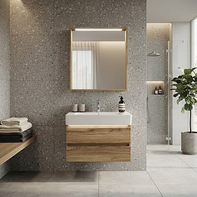 Lineart Plaza Banyo Dolabı 60 cm Legnano - LİNEART