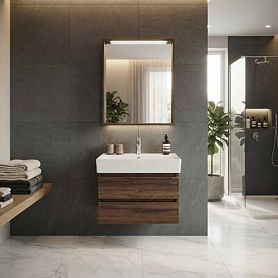 Lineart Plaza Banyo Dolabı 60 cm Navarro - LİNEART
