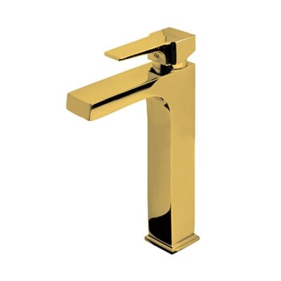 Newarc Aqua Çanak Tipi Lavabo Bataryası Altın 941008