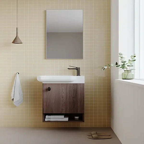 Orka Begonya Banyo Dolabı Takımı 55 cm Navaro - 1