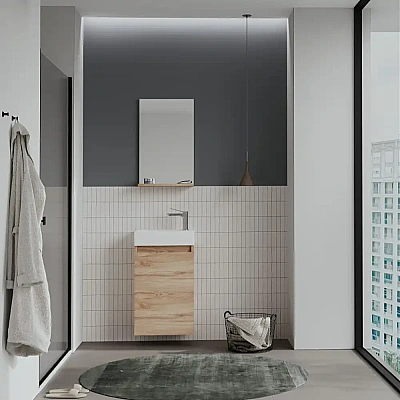Orka Conza Banyo Dolabı Takımı 45cm Legnano - ORKA BANYO