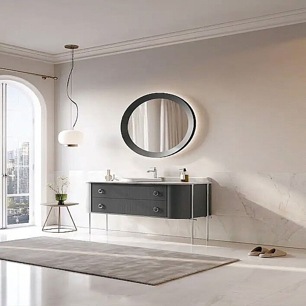 Orka Felice Banyo Dolabı Takımı 147 cm Antrasit - 1