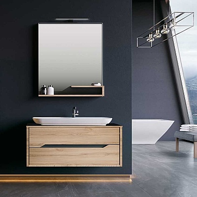 Orka Galia Banyo Dolabı Takımı 80 cm Legnano - ORKA BANYO