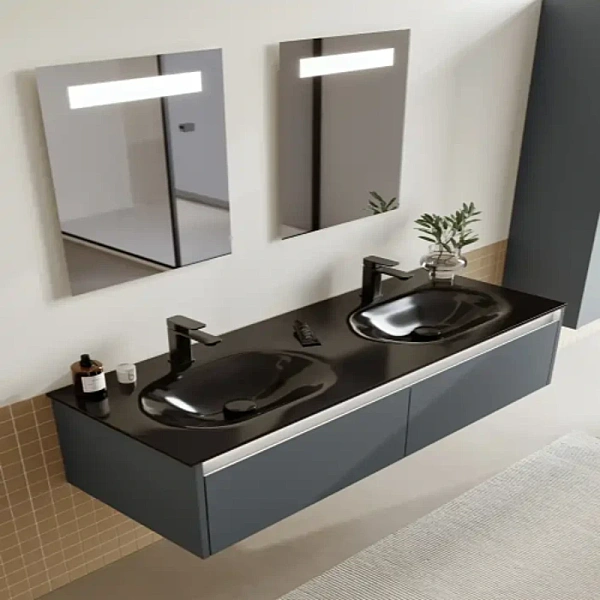 Orka Lisbon Banyo Dolabı Takımı 132 cm Antrasit - 2