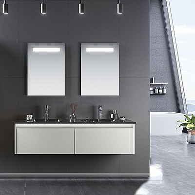 Orka Lisbon Banyo Dolabı Takımı 132 cm Kaşmir - ORKA BANYO