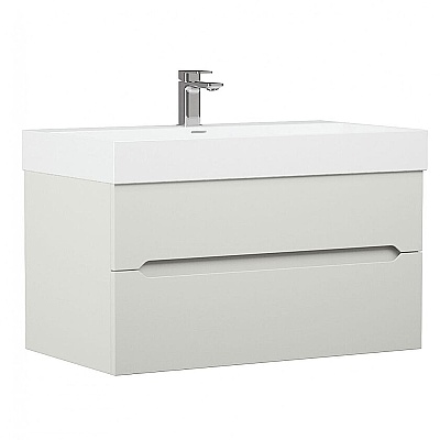 Orka Malta Banyo Dolabı Takımı 100 cm Kaşmir - 2