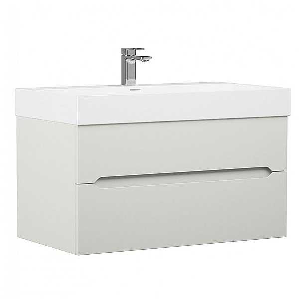 Orka Malta Banyo Dolabı Takımı 100 cm Kaşmir - 2