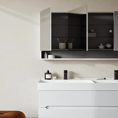 Orka Malta Banyo Dolabı Takımı 120 cm Beyaz - 2