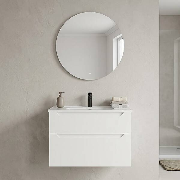 Orka Messina Banyo Dolabı Takımı 85 cm Beyaz - 1