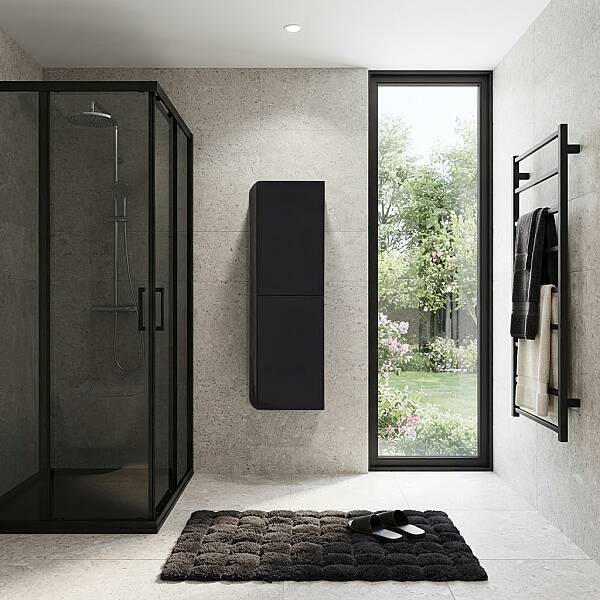 Orka Milano Banyo Boy Dolabı 42cm Antrasit - 1