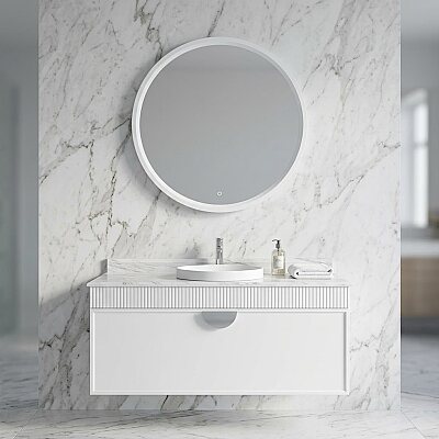 Orka Molino Banyo Dolabı Takımı 120 cm Beyaz - ORKA BANYO
