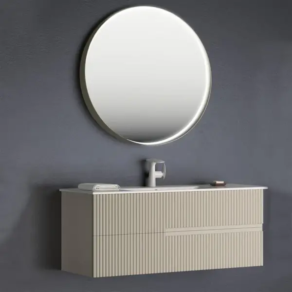 Orka Moonlight Banyo Dolabı Takımı 120 cm Vizon - 1