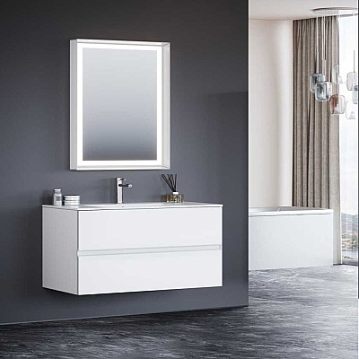 Orka Nest Banyo Dolabı Takımı 70 cm Beyaz - ORKA BANYO
