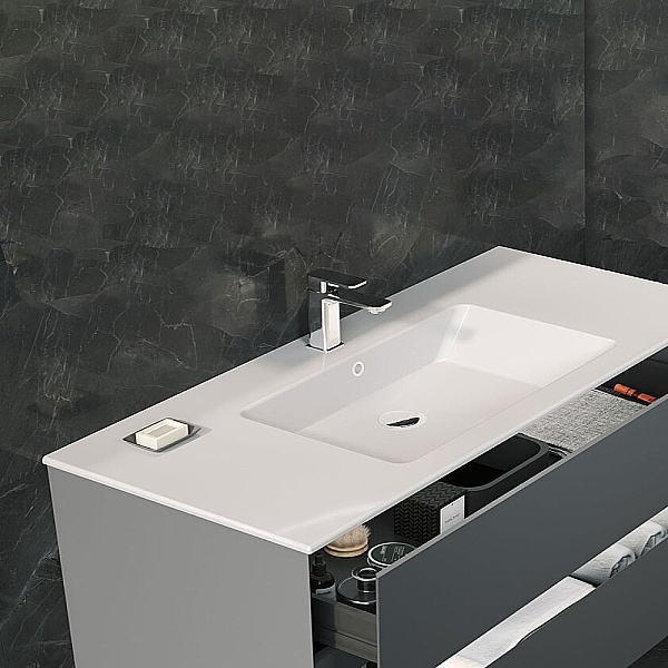 Orka Nest Banyo Dolabı Takımı 70 cm Beyaz - 2