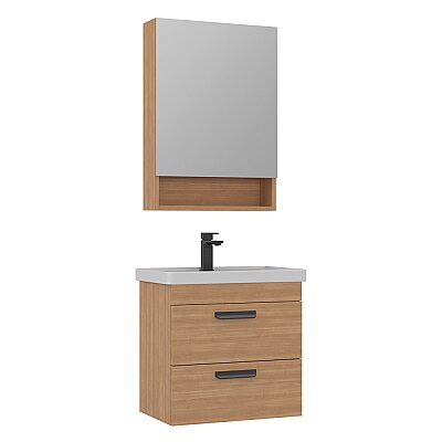 Orka Nova Banyo Dolabı Takımı 60 cm Kiraz - 2