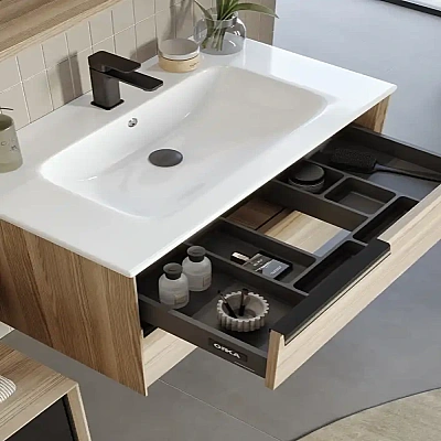 Orka Noventa Banyo Dolabı Takımı 80 cm Cordoba - 2