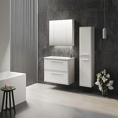 Orka Nuvola Banyo Dolabı Takımı 100 cm Beyaz - 2