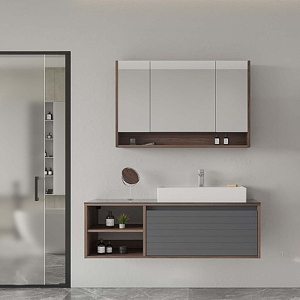 Orka Prato Banyo Dolabı Takımı 120 cm Navaro - 1