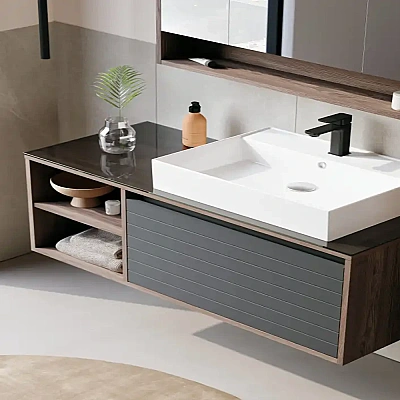 Orka Prato Banyo Dolabı Takımı 120 cm Navaro - 2