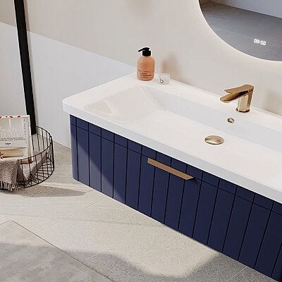 Orka Procida Banyo Dolabı Takımı 105 cm Lacivert - 3