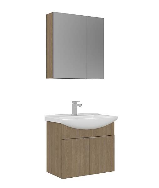 Orka Purus Asma Banyo Dolabı Takımı 65cm Budva - 3