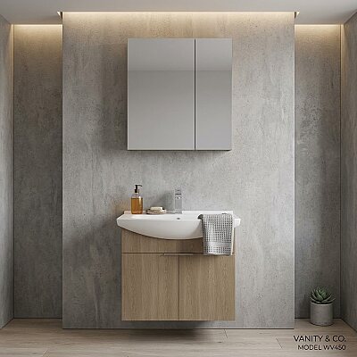 Orka Purus Asma Banyo Dolabı Takımı 65cm Budva - ORKA BANYO