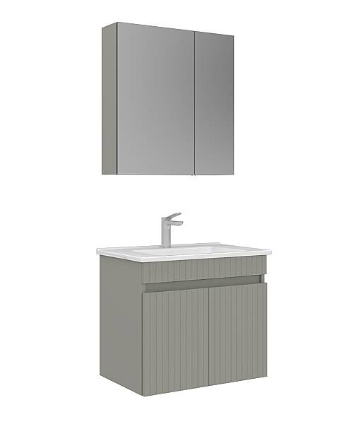 Orka Tivoli Banyo Dolabı Takımı 65cm Kaşmir - 2