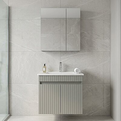 Orka Tivoli Banyo Dolabı Takımı 65cm Kaşmir - ORKA BANYO
