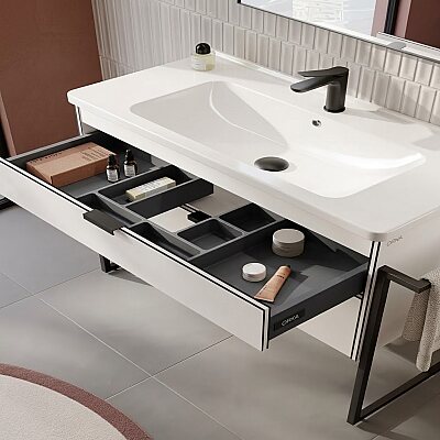 Orka Trio Banyo Dolabı Takımı 100 cm Beyaz - 3