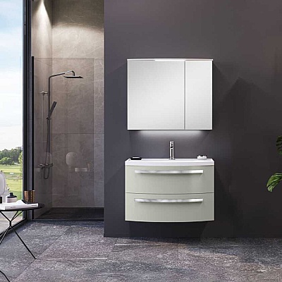 Orka Urla Banyo Dolabı Takımı 70 cm Kaşmir - ORKA BANYO