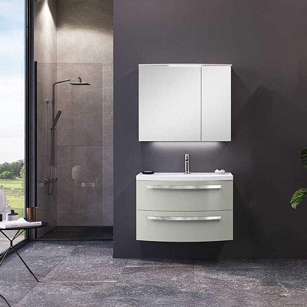 Orka Urla Banyo Dolabı Takımı 70 cm Kaşmir - 1