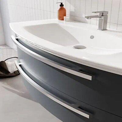 Orka Urla Banyo Dolabı Takımı 90 cm Antrasit - 3