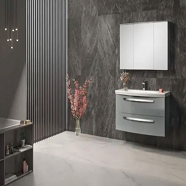Orka Urla Banyo Dolabı Takımı 90 cm Gri - 1