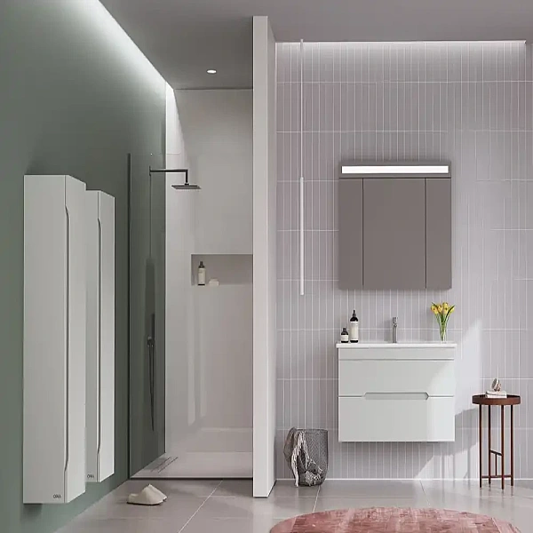 Orka Varna Banyo Dolabı Takımı 100 cm Kaşmir - 1
