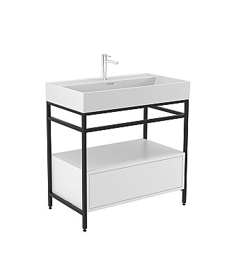 Orka Vegas Banyo Dolabı Takımı 120 cm Beyaz - 2