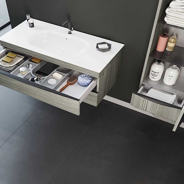Orka Vento Banyo Dolabı Takımı 100 cm Dublin - 2