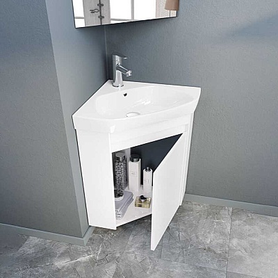 Orka Zag Banyo Dolabı Takımı 45 cm Beyaz - 3