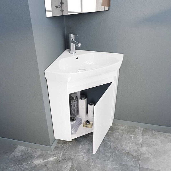 Orka Zag Banyo Dolabı Takımı 45 cm Beyaz - 3