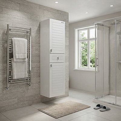 Shower Alder Boy Dolabı 40cm Beyaz - SHOWER