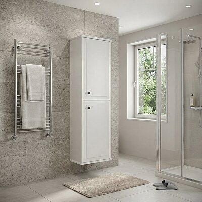 Shower Art Deco Boy Dolabı 36cm Beyaz - SHOWER